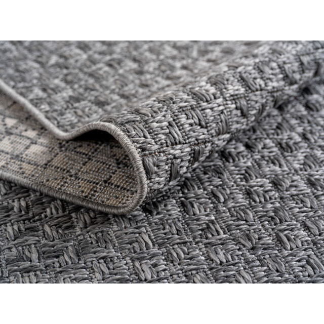 Muratap Buitenkleed ibiza – effen vloerkleed – 3d look – voor tuin, terras & binnen - 3241704 large