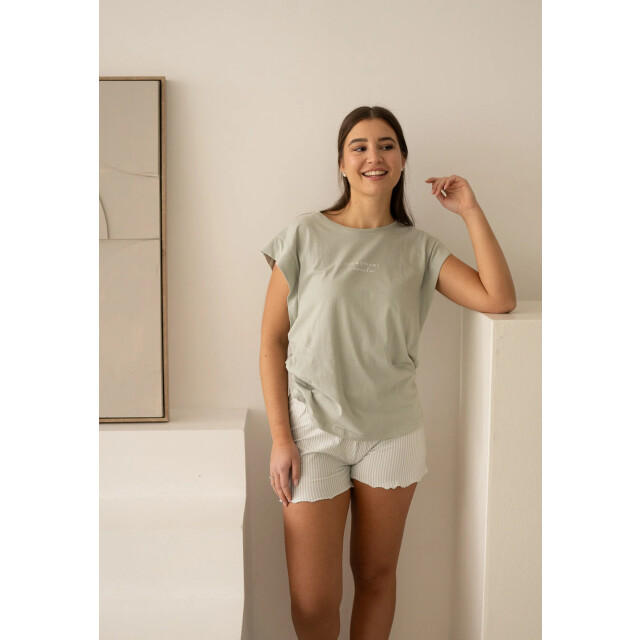By Louise Dames korte pyjama set shortama sun&dreams BL-575-02 large