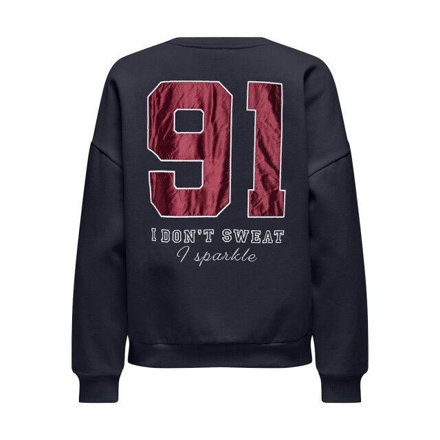Only Onlrillo ls boxy o-neck cs swt navy 4209.37.0007 large