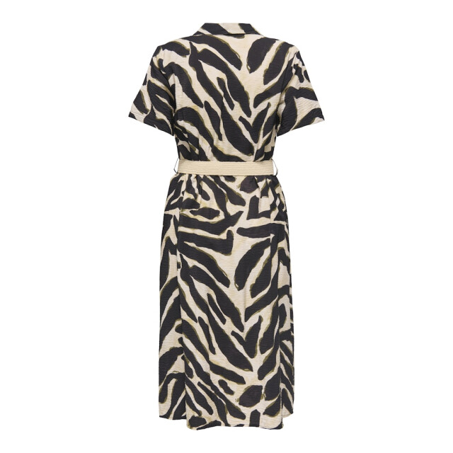 Jacqueline de Yong Jdyjasmine ss maxi belt dress wvn dessin 4419.89.0003 large