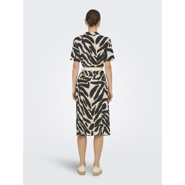 Jacqueline de Yong Jdyjasmine ss maxi belt dress wvn dessin 4419.89.0003 large
