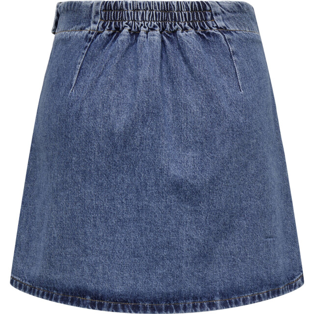 Only Onlthea wrap short skirt dnm cs dot medium blue de 15350340-179695 large
