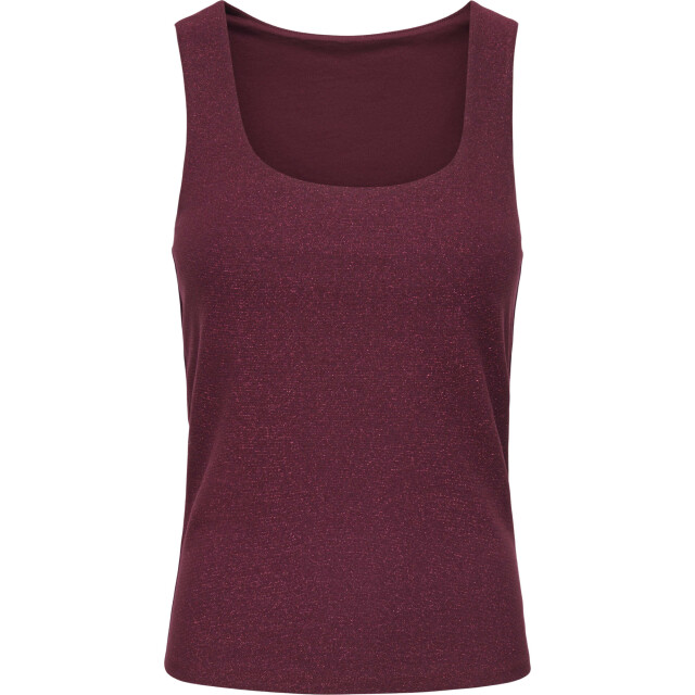 Only Onlea glitter s/l 2-ways top jrs noos chocolate tr 15356494-194819003 large