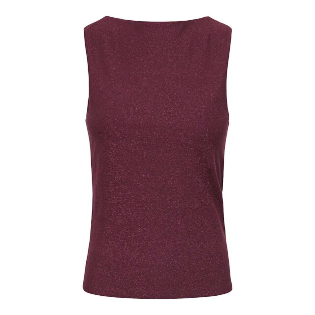 Only Onlea glitter s/l 2-ways top jrs noos chocolate tr 15356494-194819003 large