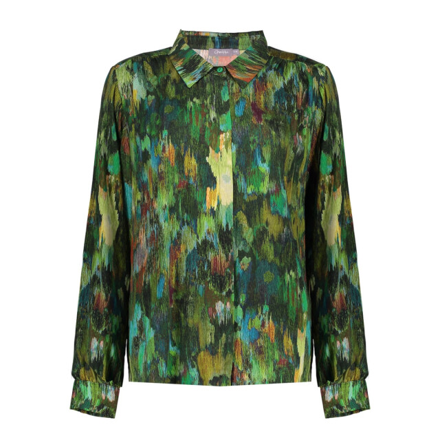 Geisha Blouse 53612-20 green combi 53612-20 green combi large