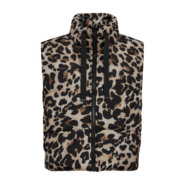 Free Quent Fqjoyco-waistcoat leopard FQjoyco-waistcoat leopard large