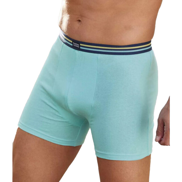 Atlas For Men Heren stretch boxershorts (set van 3) UTAF1153_navyturquoiseyellow large