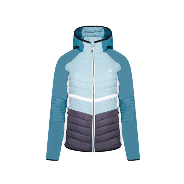 Dare2b Dames surmount gewatteerde jas met kap UTRG5754_powderpinkblack large