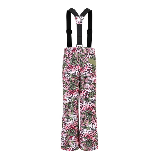 Dare2b Skibroek met luipaardprint voor kinderen/kinders UTRG11256_olivinegreen large