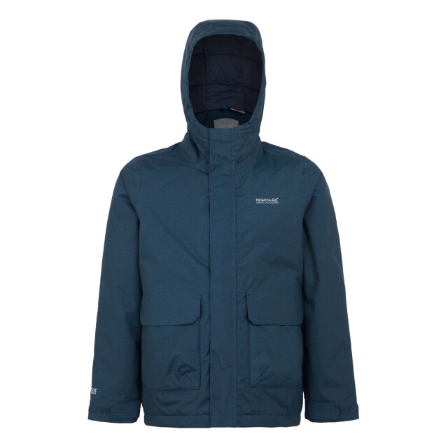 Regatta Ezdale waterdichte jas voor kinderen/kinderen UTRG11202_moonlightdenim large