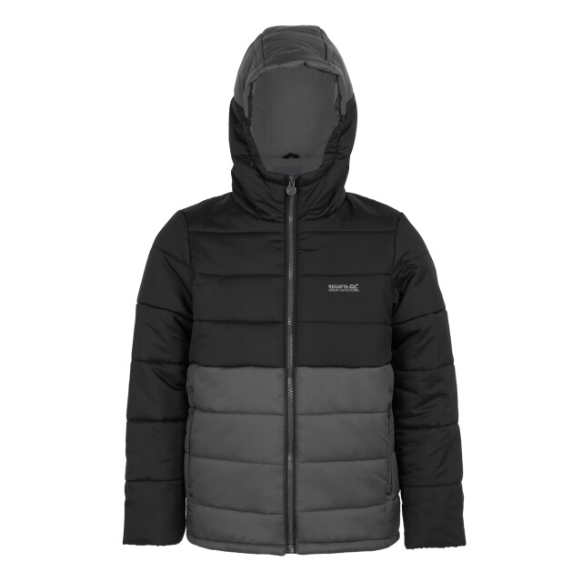 Regatta Lofthouse viii geïsoleerde jas voor kinderen/kinderen UTRG11028_blacksealgrey large
