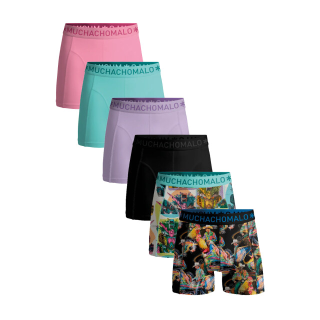 Muchachomalo Heren 6-pack boxershorts U-OUTLT1010-364 large