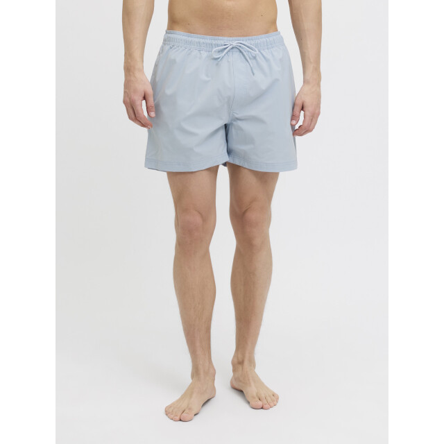Jack & Jones Heren zwemshort jpstmaui logo tape cashmere blue 12272879-Cashmere Blue large