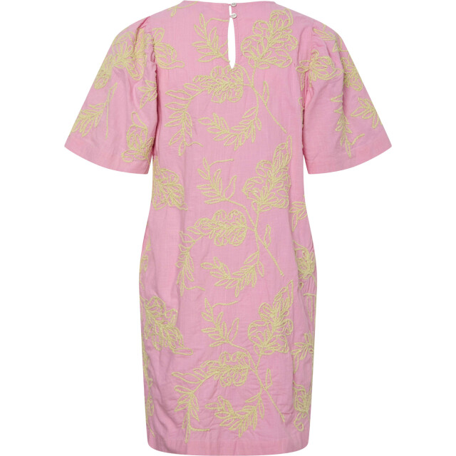 Y.A.S Yasconea ss dress s. sachet pink/lemonade 26034332-225115003 large