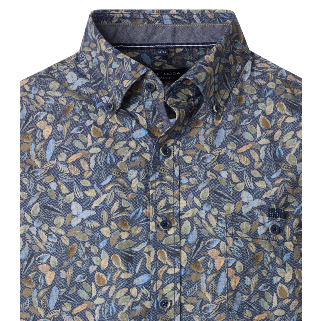 Casamoda Heren overhemd 454482700 100 blue Overhemd 454482700 100Blue large