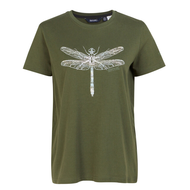 Regatta Dames filandra ix libelle t-shirt UTRG10854_darkkhaki large