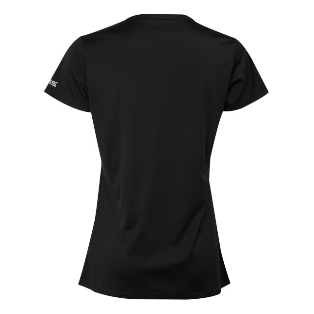 Regatta Dames fingal viii geniet van elk moment t-shirt UTRG10947_black large