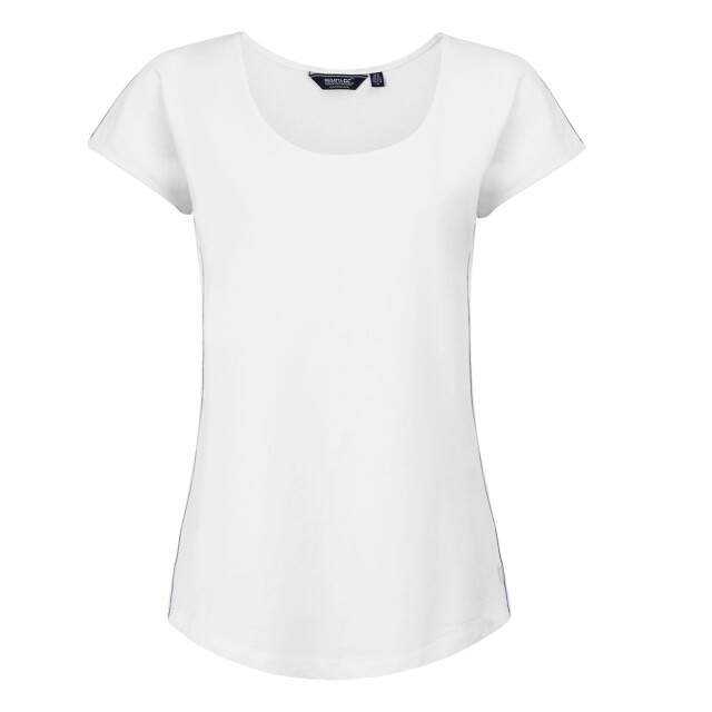 Regatta Dames telisse effen t-shirt UTRG10919_white large
