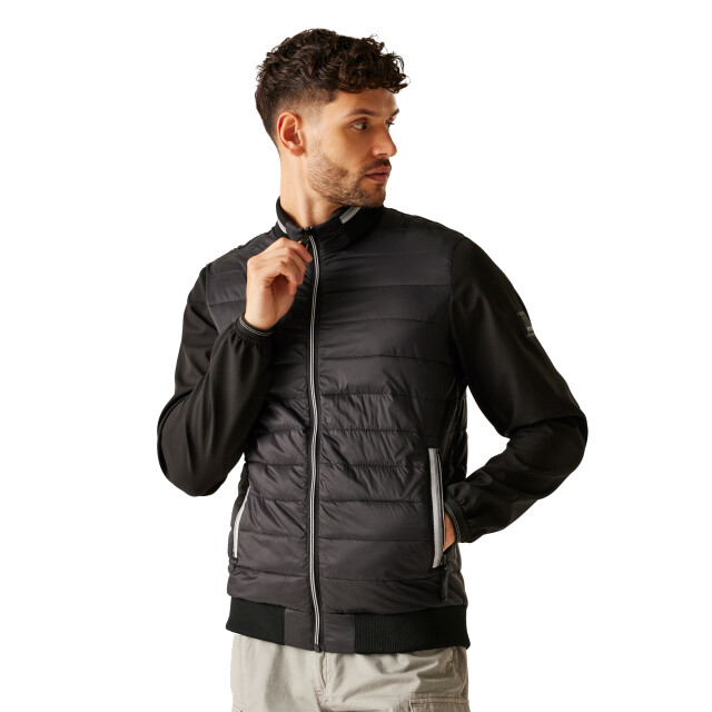 Regatta Heren brennon hybride jas UTRG11755_black large