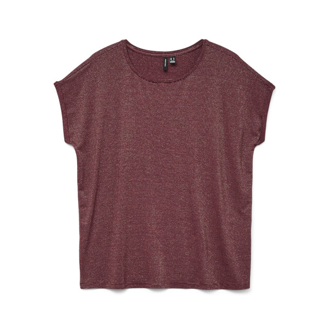 Vero Moda Vmlava glitter ss top stripe ga jrs noos dessin 4339.49.0010 large