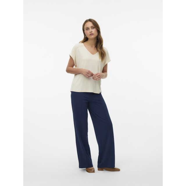 Vero Moda Vmbecky hw wide pull on pant noos navy 4109.37.0015 large