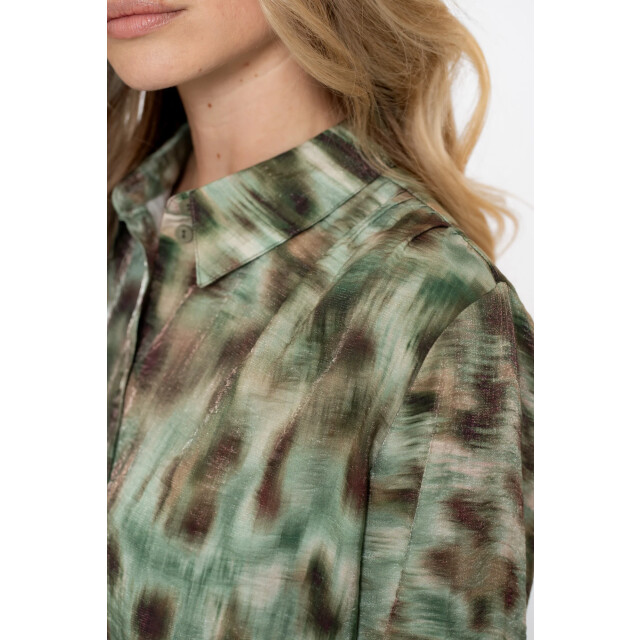 Geisha 53659-20 530 blouse print green/brown 53659-20 530 large
