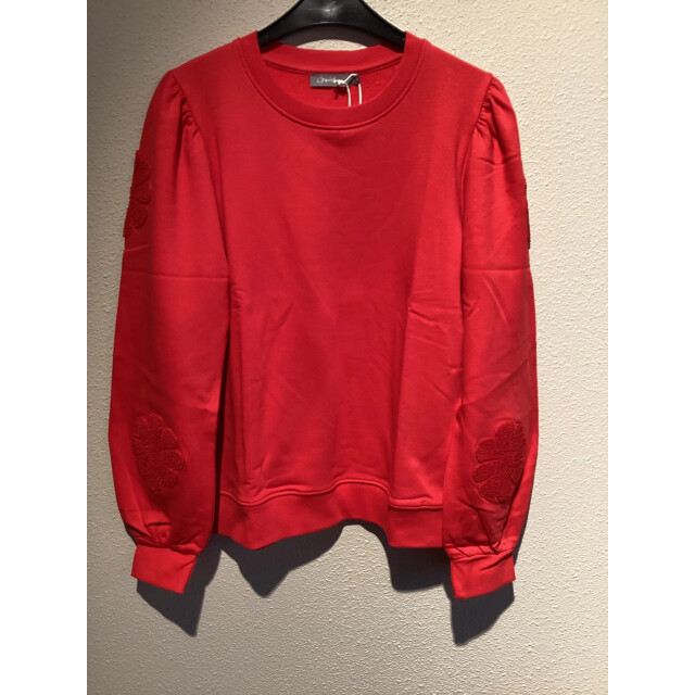 Geisha 52582-21 450 sweater big flowers red 52582-21 450 large
