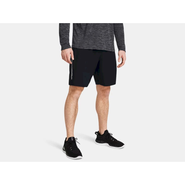 Under Armour ua woven wdmk shorts-blk sportbroek heren - 072689_990-S large