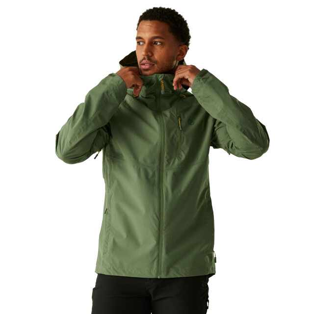 Dare2b Waterdichte jas breathe out voor heren UTRG11869_olivinegreen large
