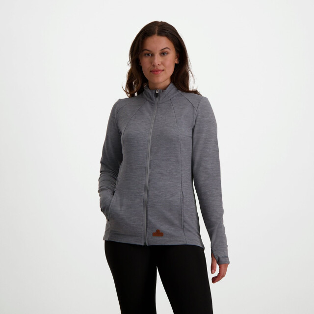 Nomad Merino dames woolblend vest | grey CUCWJAN8M114 large