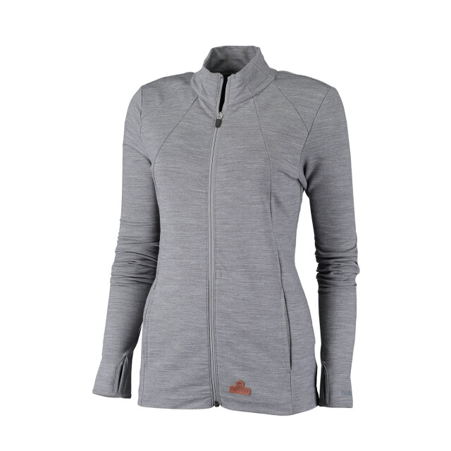 Nomad Merino dames woolblend vest | grey CUCWJAN8M114 large