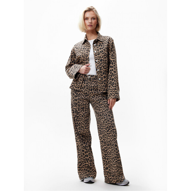 Catwalk Junkie Leopard denim jacket 2503022402 large