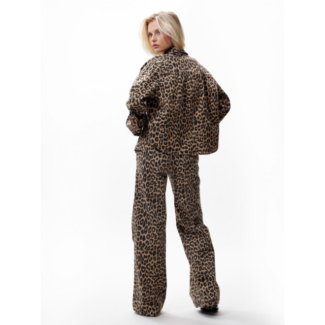 Catwalk Junkie Leopard denim jacket 2503022402 large