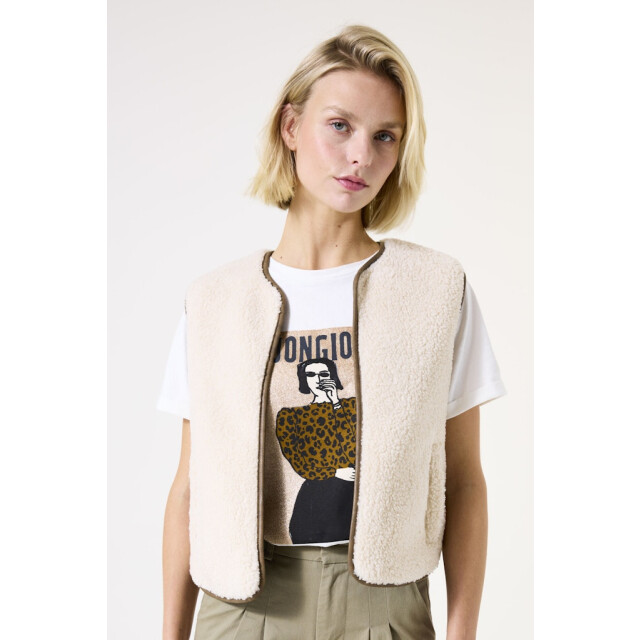 Garcia Jeans Bodywarmer ecru 4259.03.0007 large