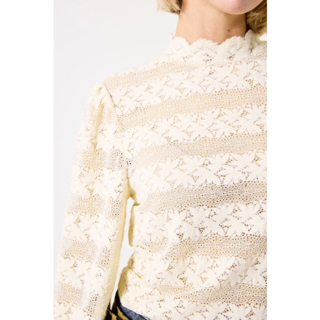 Garcia Jeans Top lm off-white 4389.02.0004 large