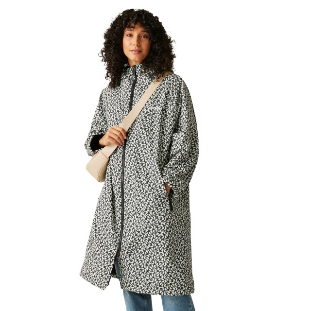 Regatta Dames orla kiely jasmine bloemen kleedjas UTRG11908_black large