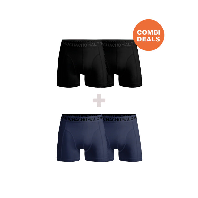 Muchachomalo Heren 2+2-pack boxershorts CDSOL1087-1072 large
