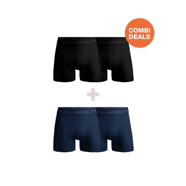 Muchachomalo Jongens 2+2-pack boxershorts CDSOL1213-1214J large