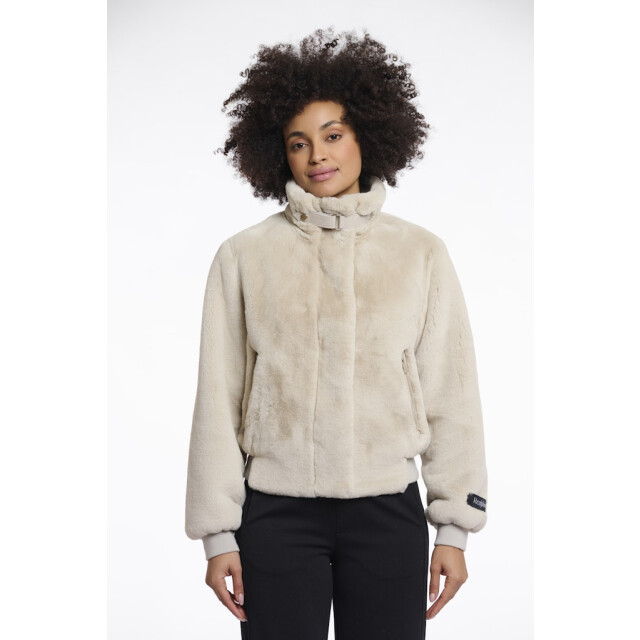Rino & Pelle short fake fur jacket ambra.7002511 9030 birch 06111.198.0082 large