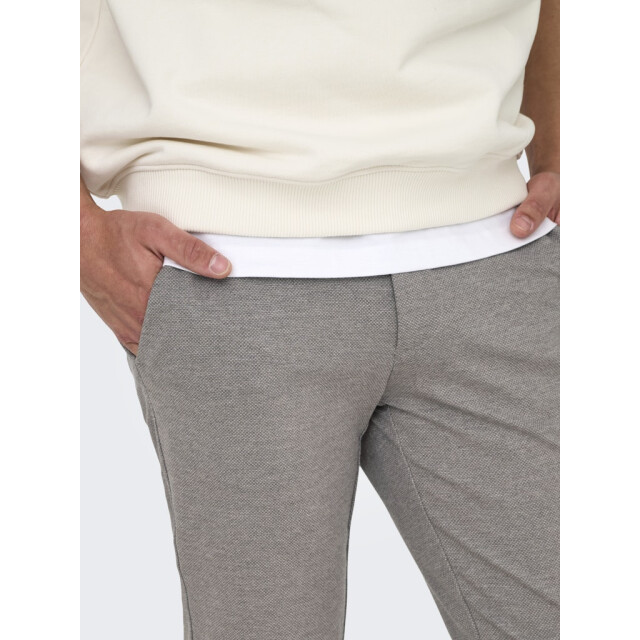 Only & Sons onsmark tap ditsy 2912 pant noos 22022912 tobacco brown 05519.840.0006 large