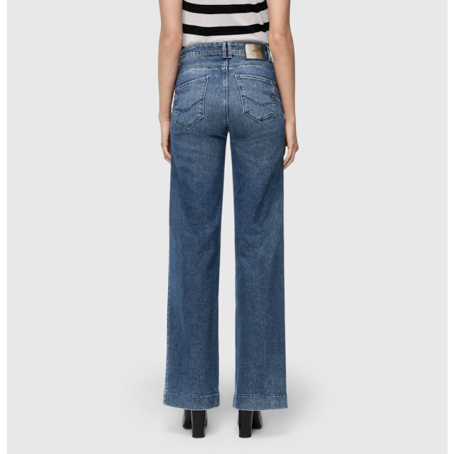 MAC palazzo; 4; trousers ladies 0361523391 d461 classy midblue 06511.240.0059 large