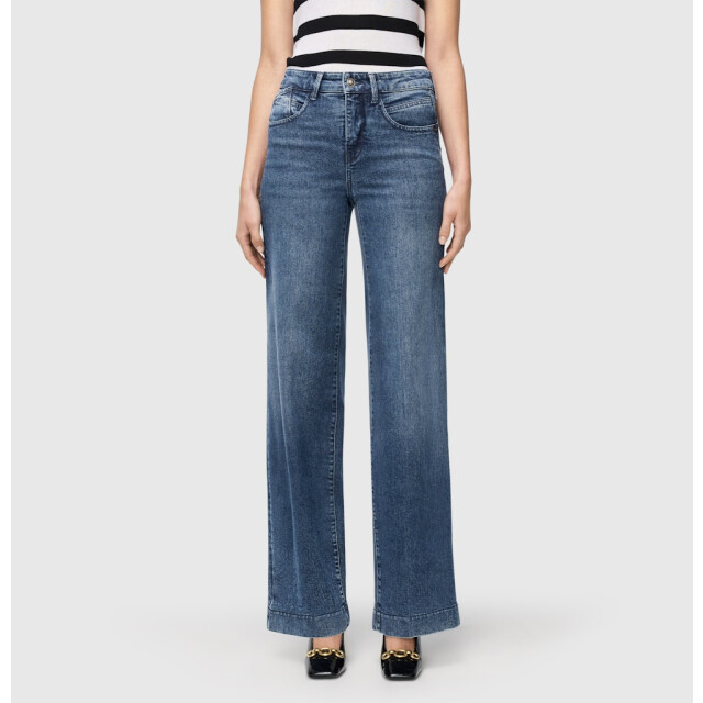 MAC palazzo; 4; trousers ladies 0361523391 d461 classy midblue 06511.240.0059 large