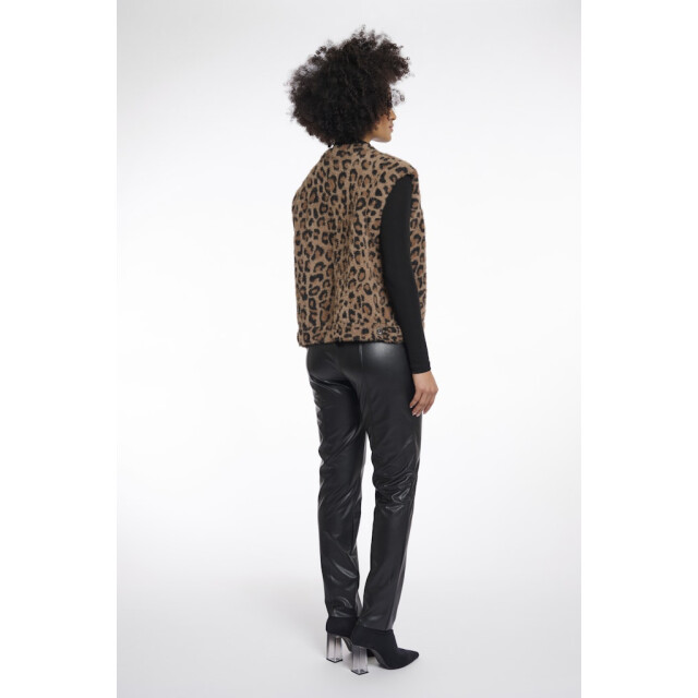 Rino & Pelle short waistcoat elona.5012511 8980 leopard 06226.849.0002 large