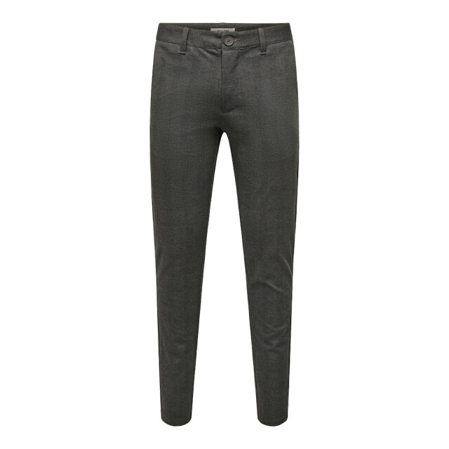 Only & Sons onsmark slim check 020960 pant 22034297 teak 05519.840.0053 large