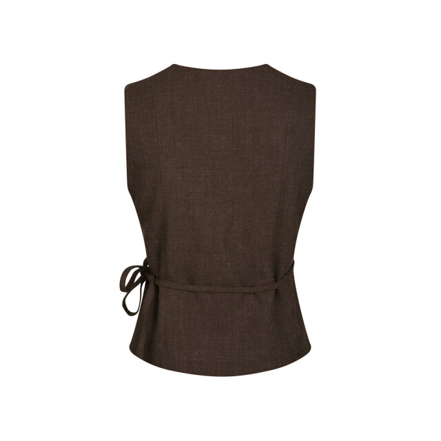 Neo Noir samara melange waistcoat 165293 205 brown melange 06226.880.0002 large