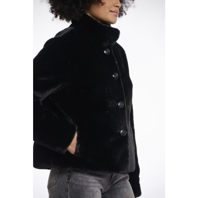 Rino & Pelle single breasted fake fur jacket vie.7002511 9900 06111.991.0023 large