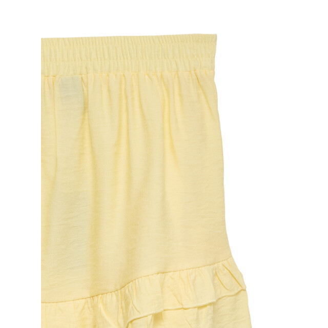 Vero Moda vmbenedict nw short frill skirt exp 10345091 pale banana 06411.440.0003 large