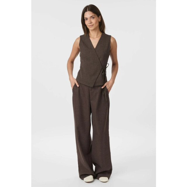 Neo Noir samara melange waistcoat 165293 205 brown melange 06226.880.0002 large