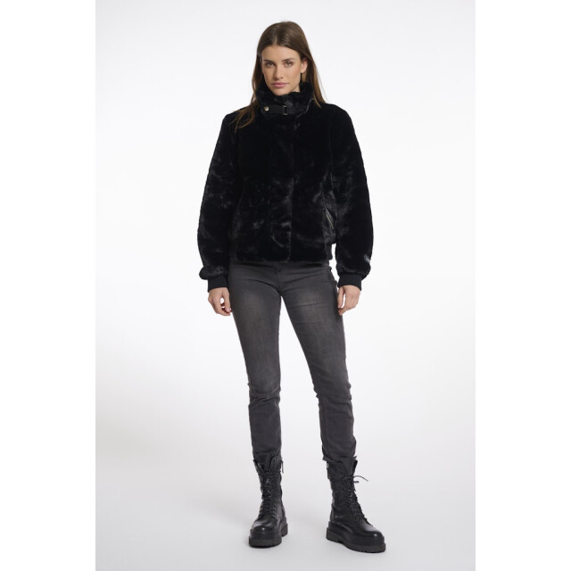 Rino & Pelle short fake fur jacket ambra.7002511 9900 06111.991.0024 large
