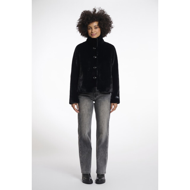 Rino & Pelle single breasted fake fur jacket vie.7002511 9900 06111.991.0023 large